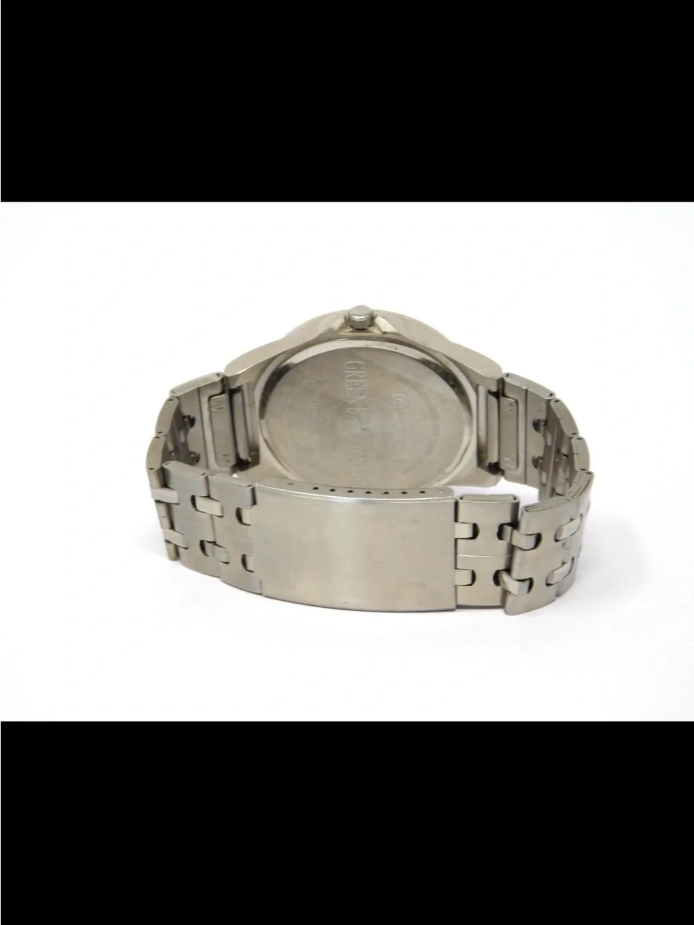 Green Bay Packers Men's Watch Gametime Silver Tone Stainless Steel NFL Fan Gear
